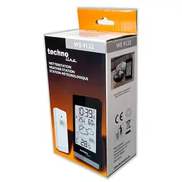 Метеостанція Technoline WS9132 Black (WS9132), Чорний - мініатюра 3