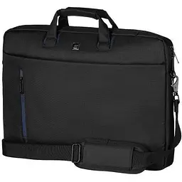 Сумка для ноутбука 17" 2E Base Park чорний нейлон 45.5x32.5x5.5 см (2E-CBN417BK)