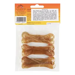 Ласощі для собак 4Dog Пресована кістка, 8,5 см, 3 шт. - мініатюра 3