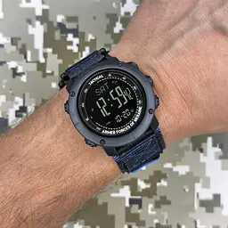 Чоловічий наручний годинник 036 Nylon Black-Blue Awarder acs0031932 - мініатюра 3