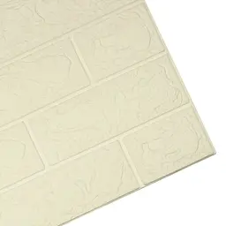 Декоративна стінова 3D панель Supretto гнучка 70x77 см 6 шт. біла (72190002) - мініатюра 2