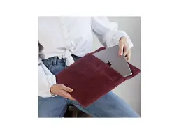 Чохол для ноутбука InCarne Klouz MacBook Air 15 2023-2025 (вінтажний) бордо (klouz-burgundy-vintage-air-15) - мініатюра 2