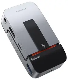 USB-Хаб Baseus Armor Age Type-C Bracket Multifunctional HUB Adapter Space Gray (CAHUB-AJ0G) - мініатюра 2