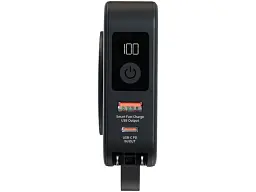 Зовнішній акумулятор (Power Bank) Energizer 10000mAh QI-15W + USB-C 20W Black (QM10001AC) - мініатюра 3