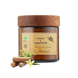 Аромасвічка Vanilla&Sandalwood M PURITY 100 г