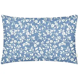 Наволочка Cosas Flowers CS1 50х70 см блакитна (FlowersWhiteBlue_50)