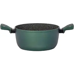 Каструля TVS Eco Ok Induction 4N480243310001 24 см 4.4 л зелена