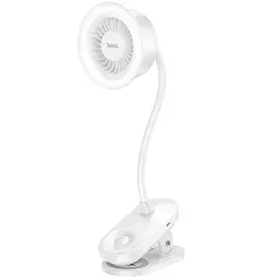 Портативний вентилятор HX610 handheld folding fan 1800 mAh White Hoco teh0029485