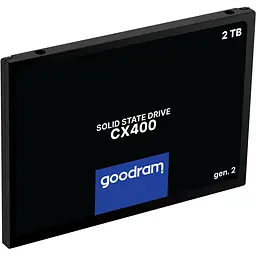 SSD накопичувач 2Tb GoodRAM CX400 SATA III 2.5 3D NAND, Retail - мініатюра 2