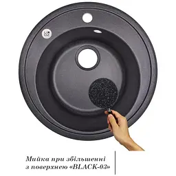 Мийка кухонна Lidz D510/200 BLA-03 (LIDZBLA03D510200) - мініатюра 4
