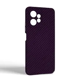 Карбоновый чехол для Xiaomi Redmi Note 12 4G, LikeCarbon, фиолетовый, панель, защитный чехол-накладка, ультратонкий и легкий, противоударный, обеспечивает защиту от ударов, падений и царапин, ArmorStandart (ARM71948) - мініатюра 2