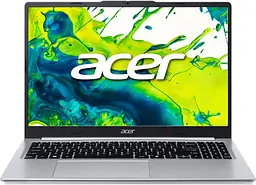 Ноутбук Acer Aspire Lite AL15-49P-R35K (15.6 FHD IPS LED, Ryzen 5 7430U, 8 GB, 512 SSD, Radeon Graphics, DOS) Silver (NX.DT8EU.004)