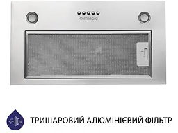 Витяжка Minola HBI 5627 I 1000 LED - мініатюра 2