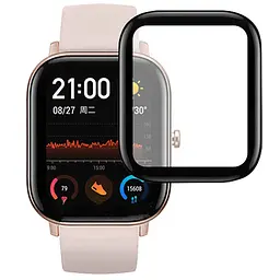 Полімерна плівка 3D (full glue) (тех.пак) для Xiaomi Amazfit GTS 4 Чорний