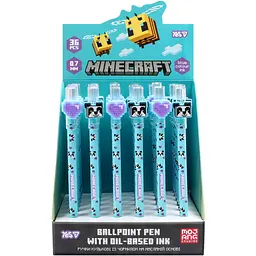 Ручка кулькова Yes Minecraft Spring 0.7 мм синя (412281) - мініатюра 3