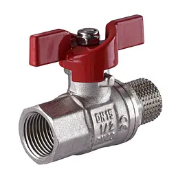 Кран кульовий прямий Selba 1/2″ ЗВ КБ SL1508 - мініатюра 2