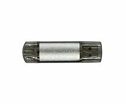 Флеш-накопичувач XON FlashDrive DuoConnect 128GB (USB 3.0 + USB Type-C) Сірий (FX3DX128MS 7607) - мініатюра 3