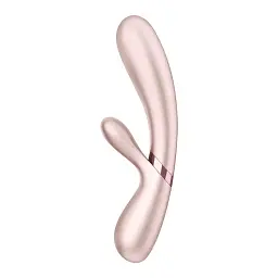 Смарт вібратор-кролик Satisfyer Hot Lover Nude: Підігрів, Керування через додаток, Тілесний колір
