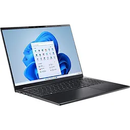Ноутбук Acer Swift Go 16 AI SFG16-74-93TW (16 2048x1280 OLED 120 Hz, Intel Core Ultra 9 288V, 32 GB, 1 TB + 1 TB, Intel Arc Graphics 140V, W11H) Obsidian Black (NX) - мініатюра 3