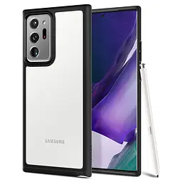 Оригінальний протиударний чохол Spigen Ultra Hybrid для Samsung Galaxy Note 20 Ultra Black (ACS01394) - мініатюра 1