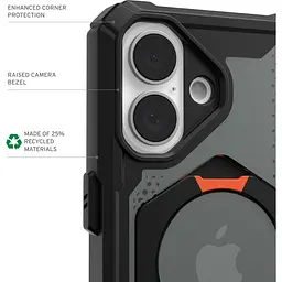 Оригінальний протиударний чохол UAG Plasma XTE MagSafe для iPhone 16 Plus Black 114473114097 - мініатюра 14