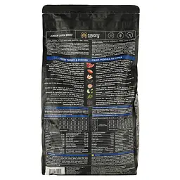Сухий корм для цуценят великих порід Savory Junior Large rich in Fresh Turkey & Chicken зі свіжим м'ясом індички та курки 3 кг - мініатюра 2