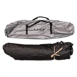 Намет туристичний Lugi LU-019G двомісний 200 * 200 * 140 см сірий - мініатюра 11