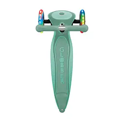 Самокат Globber Primo foldable plus lights, колеса з підсвічуванням, м'ятний (439-206) - мініатюра 13