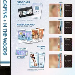 Картки ліцензійні Yg Entertainment The Game Photocard Collection Blackpink Колекція фотокарт Блекпінк YE 01 - мініатюра 3