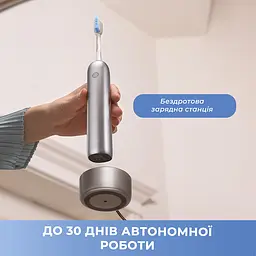Електрична зубна щітка Mova Fresh Pro Sliver (ATB15A-SIL) - мініатюра 4