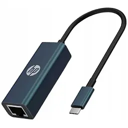 Перехідник USB-C to RJ45 Ethernet 1000Mbps HP (HP_DHC-CT208)