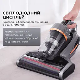 Ручний пилосос JIMMY з УФ-лампою для м'яких меблів (BX7 Pro) - мініатюра 6
