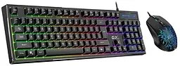 Комплект (Клавiатура та миша) Genius Scorpion KM-GX3 Black UKR USB - мініатюра 2
