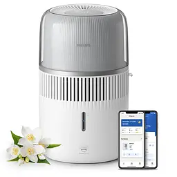 Зволожувач повітря Philips Series 5000 традиційне зволоження 56 м2 білий (HU5710/00) - мініатюра 6