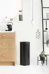 Бак для сміття Brabantia Pedal Bin, чорний матовий, 30 л (114540) - мініатюра 5