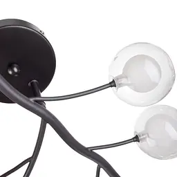 Люстра Brille стельова G4 20W BK (BR-01 656C/8) - мініатюра 4
