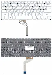 Клавіатура для ноутбука Acer Aspire Swift 7 SF713-51, White, (No Frame)