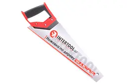 Ножівка ручна Intertool 400 мм 7T х 1" x 2D HT-3101 - мініатюра 6