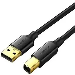 Кабель для принтера USB 2.0 AM/BM 1.5m Black Ugreen (10350)