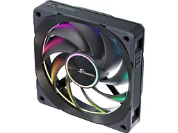Корпусний вентилятор SeaSonic MagFlow 120 ARGB 3-pack (MAGFLOW-ARGB-3) - мініатюра 3