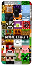 Чохол Demsky Minecraft collage для Samsung A530 Galaxy A8 (2018)