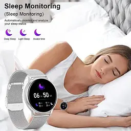 Розумний наручний годинник Smart Melisia Silver Rubber (2 ремінці) - мініатюра 8