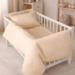 Дитяча постільна білизна BABY Poplin Line Powdery (2200012786185)