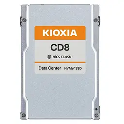 Накопичувач SSD Kioxia SSD (U.2 15MM, 3.84TB, Pcle Gen4 1x4, BiCS FLASH TLC, CD8-R SIE) (KCD8XRUG3T84)