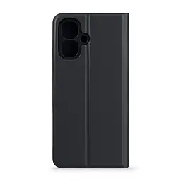 Чехол-книжка для TECNO Spark Go 2 4G (KM4), OneFold Case, черный, из экокожи (PU) и TPU, с магнитом, с подставкой и отделением для карт, трансформируется в подставку, противоударный, защита всего корпуса, ArmorStandart (ARM87163) - мініатюра 2