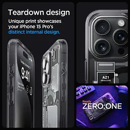 Чохол до мобільного телефона Spigen Apple iPhone 15 Pro Ultra Hybrid MagFit Zero One (ACS06721) - мініатюра 5