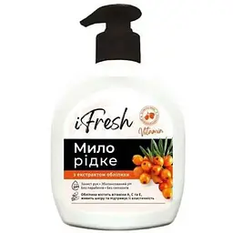 Мило рідке IFRESH 300мл Vitamin з екстр. обліпихи
