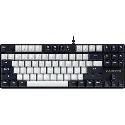 Клавіатура GamePro Genesis Metallic MK110B Outemu Red Switch USB UA Black (MK110B)