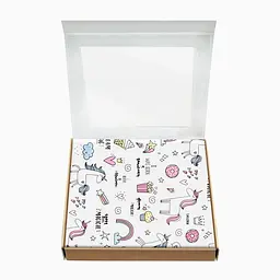 Фланелеві пелюшки 80х100 UNICORN & SWEETS COSAS (4822052083321) - мініатюра 2