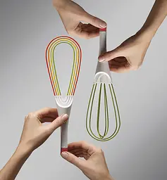 Вінчик Joseph Joseph Twist Frusta Per Dolci In Silicone 2 в 1, 29.5 різноколірний (20073) - мініатюра 6